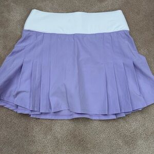 Prince Purple Pleated Tennis Skirt
